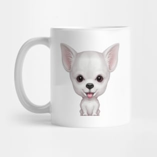 White Smooth Coat Chihuahua Mug